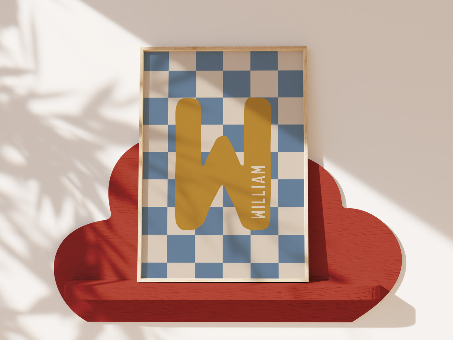 Custom Initial Name Print — Digital Download