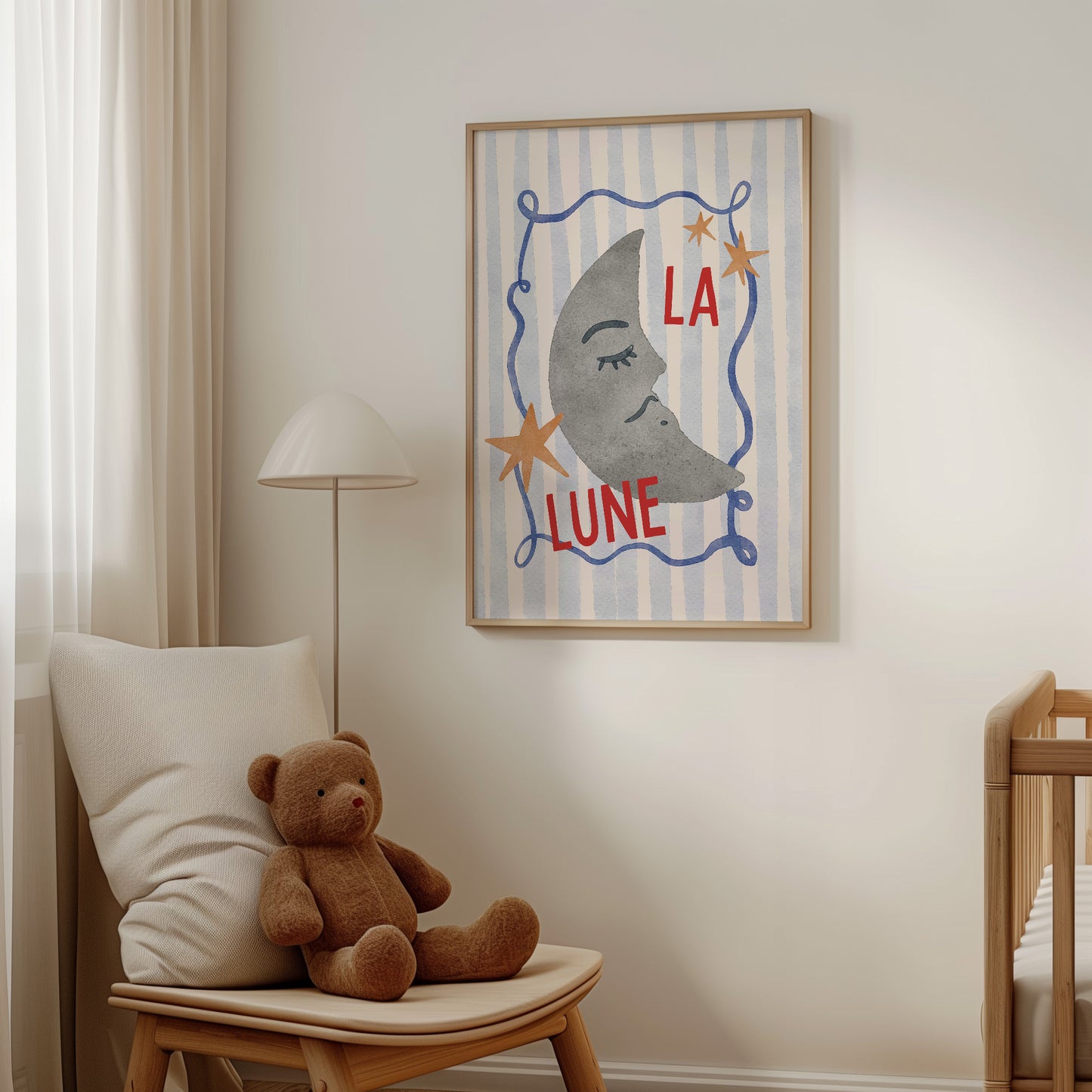 La Lune Print — Digital Download