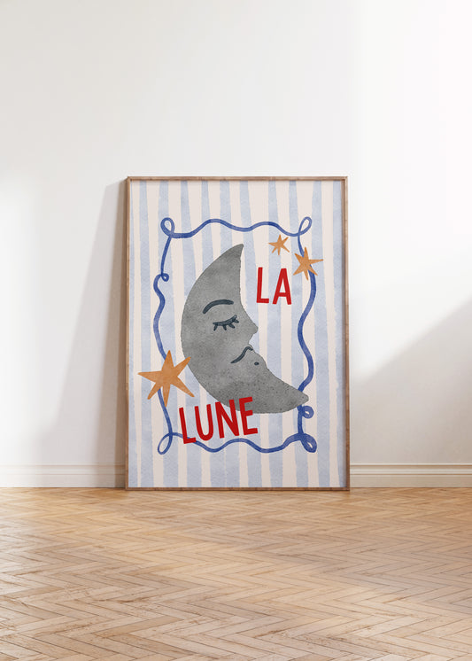 La Lune Print — Digital Download