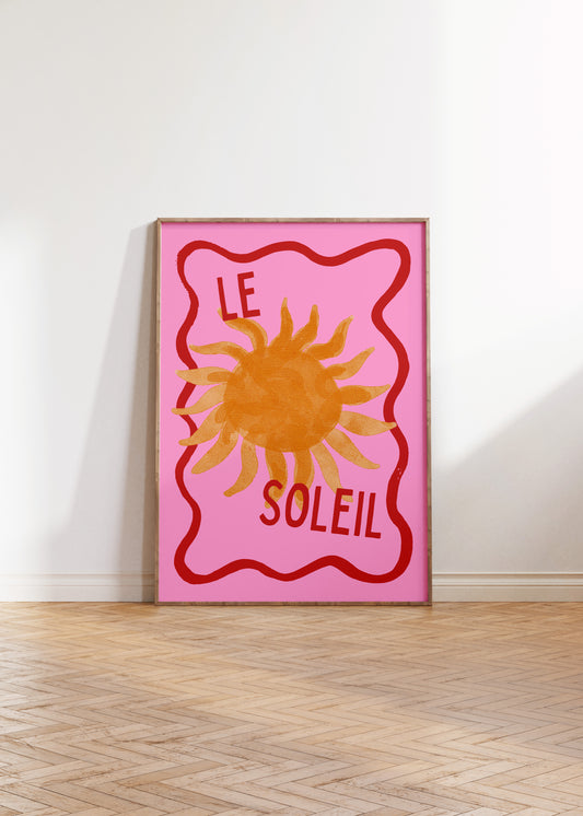 Le Soleil Print — Digital Download