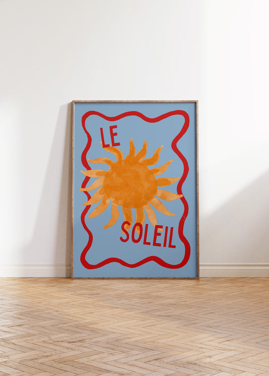 Le Soleil Print — Digital Download