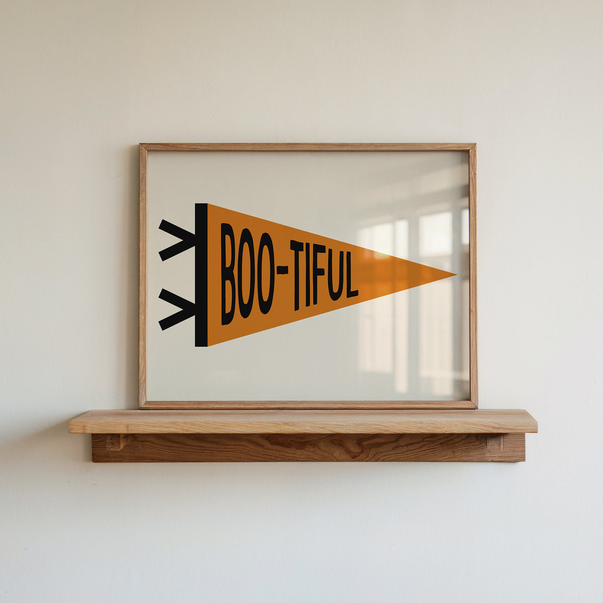 Boo-Tiful Pennant Flag