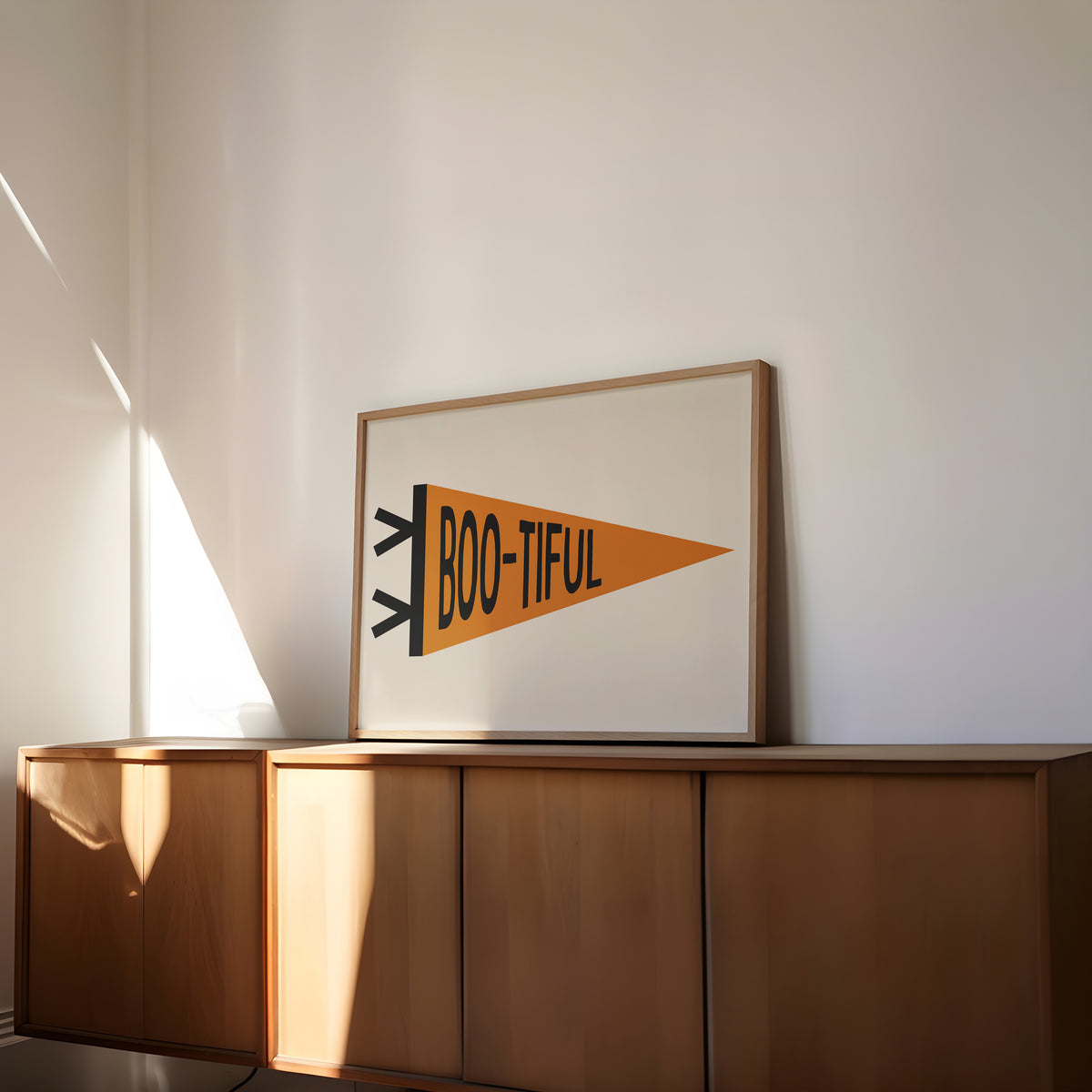 Boo-Tiful Pennant Flag