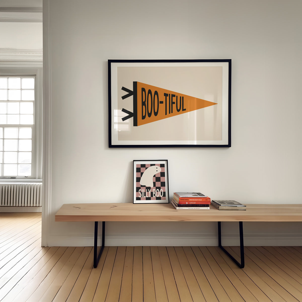 Boo-Tiful Pennant Flag