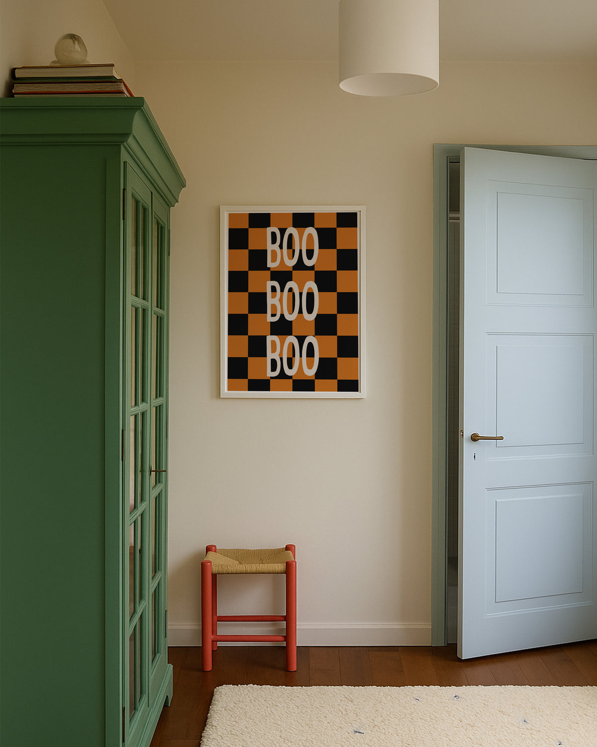 Checkered Boo