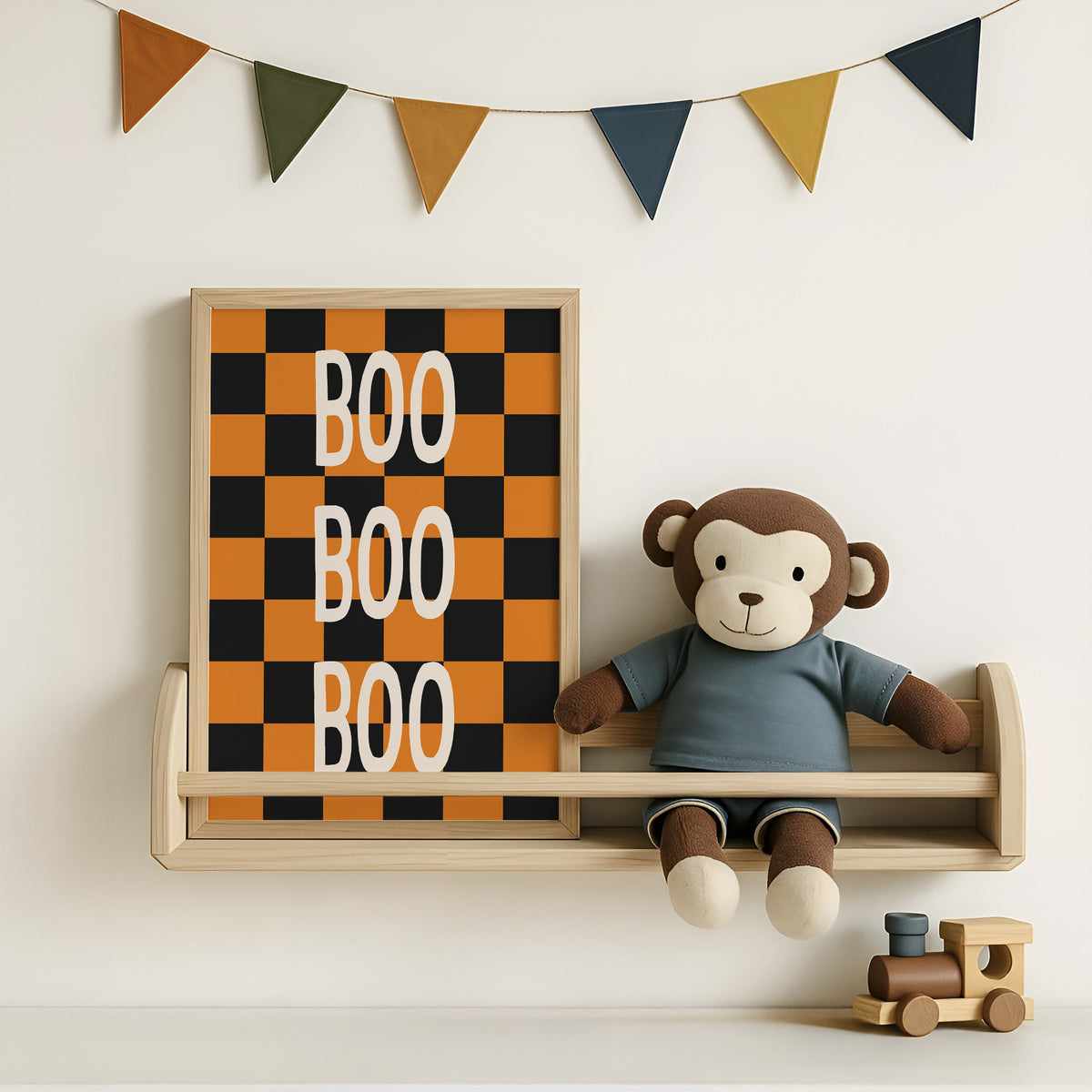 Checkered Boo