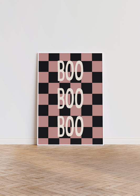 Checkered Boo