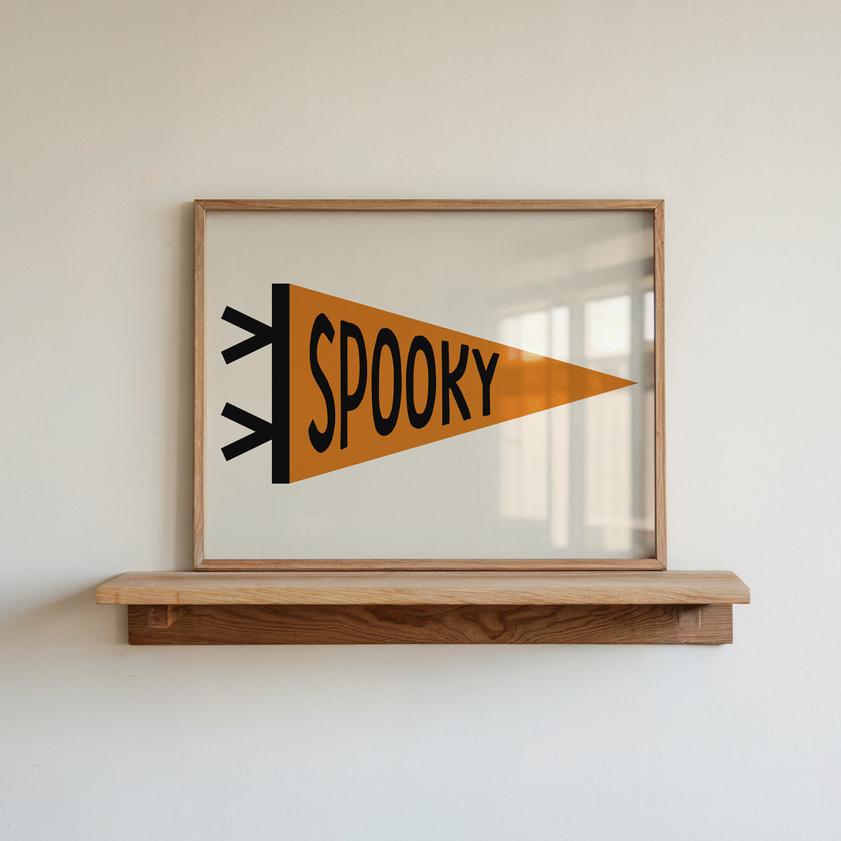 Spooky Pennant Flag